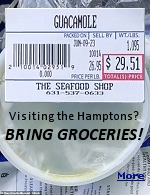 Move over, $100 lobster salad, the astonishing cost of food in the Hamptons is revealed - including eyewatering amount banker's wife was charged for two tomatoes, $10 each, and nearly $30 for a tub of guacamole.